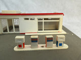 HO Scale Model Train Buildings - Lot of 3 + Parts of 1, Various Makers