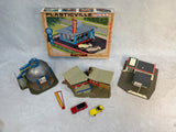 HO Scale Model Train Buildings - Lot of 3 + Parts of 1, Various Makers