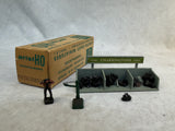 Vintage HO Scale Model Train Accessories, Lot of 4 Sets