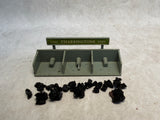 Vintage HO Scale Model Train Accessories, Lot of 4 Sets