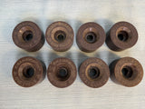 Vtg. Championship Urethane Roller Skate 2" Wheels - Lot of 8 Unused