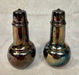 Vintage Wm Rogers Silverplate Salt & Pepper Shakers in Original Box