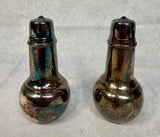 Vintage Wm Rogers Silverplate Salt & Pepper Shakers in Original Box
