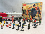 Vintage HO Scale Model Train Cars, Track & Accessories, Various Makers