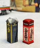 Vintage HO Scale Model Train Cars, Track & Accessories, Various Makers