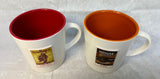 2006 Starbucks Coffee Regions Stamp Mugs - Sumatra & House Blend - Lot of 2