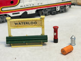 Vintage HO Scale Model Train Cars, Track & Accessories, Various Makers