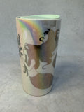 Starbucks Iridescent Mermaid 12 oz. 2021 Ceramic Mug with Lid