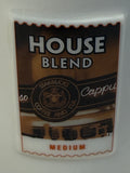 2006 Starbucks Coffee Regions Stamp Mugs - Sumatra & House Blend - Lot of 2