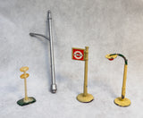 Vintage HO Scale Model Train Cars, Track & Accessories, Various Makers