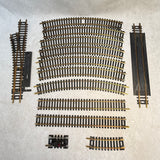 Vintage HO Scale Model Train Cars, Track & Accessories, Various Makers