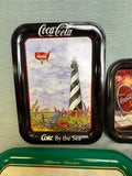 Vintage 1990s Coca-Cola Rectangular Trays - Lot of 4