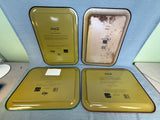 Vintage 1990s Coca-Cola Rectangular Trays - Lot of 4