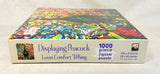 1000 Piece Tiffany Displaying Peacock Puzzle