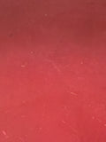 Annieglass Cranberry 1997 Scalloped Plate, Signed & Dated
