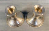 Pair of Weighted Sterling Silver Candle Holders
