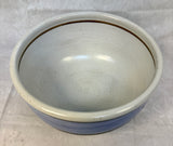 Handmade Drip Glaze 8" Pottery Bowl, Signed & Dated by Artist