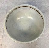 Handmade Drip Glaze 8" Pottery Bowl, Signed & Dated by Artist