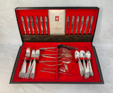 1847 Rogers Bros Royal Empress IS Flatware - Lot of 79 Pieces (12 Place Settings + More)