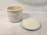 Longaberger Pottery 4" Planter with Saucer