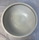 Handmade Drip Glaze 8" Pottery Bowl, Signed & Dated by Artist