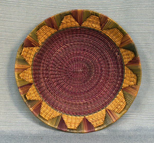 Rwenzori Raffia Basket