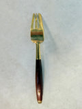 Kee Teck Vintage Thai, Siam 19 pc Brass Flatware Set w/ Wooden Case