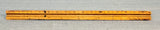 Vintage Wood Drafting Rulers Set - Stanley Lot of 3