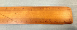 Vintage Wood Drafting Rulers Set - Stanley Lot of 3