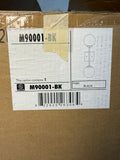 Meridian 2 Light 20" Tall Wall Sconce, Black, M90001-BK - Brand New
