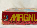 1971 Milton Bradley Magnum Sydney Harbour Bridge Australia 2000 Piece Puzzle - Certified Complete!