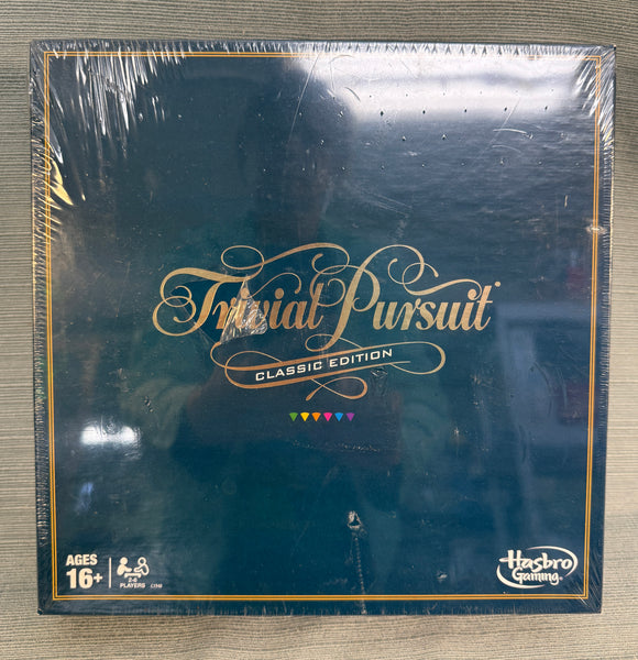 Hasbro Trivial Pursuit Classic Edition Board Game - Brand New!
