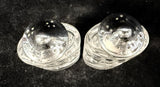 Waterford Crystal Overture Salt & Pepper Shakers (Retired Pattern)