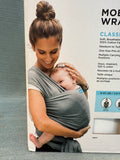 Moby Classic Baby Wrap for 8-33 lbs. Babies - Gray