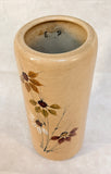 Vintage Italian Pottery 10 in Floral Vase