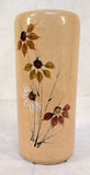 Vintage Italian Pottery 10 in Floral Vase