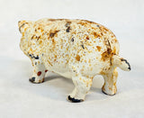 Vintage Cast Iron Pig Paperweight