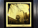 Atlanta Gold Negative Framed Print, Signed by Artist Michael Bryant