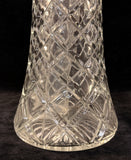 Godinger 14 in Glass Carafe Pitcher with Silver Plated Top