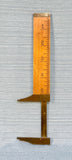 Antique Stanley No. 136 1/2 Wood Caliper