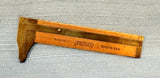 Antique Stanley No. 136 1/2 Wood Caliper