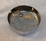 Vintage Art Deco Swirl Cocktail Shaker with Chrome Lid