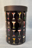 Lolita Happy Birthday-tini Hand Painted Martini Glass - Brand New!