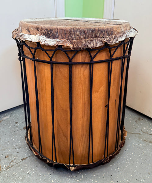 West African Style Dundun Drum - Large Size