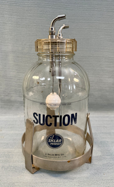 Vintage Sklar Suction Bottle 1900cc Size