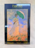 1000 Piece Monet's Woman with a Parasol Puzzle - Brand New!