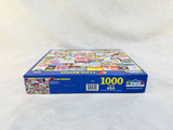1000 Piece I Love Kansas White Mountain Puzzle - Brand New!