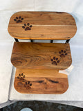 Wooden Pet Steps, Made in India for TJ Maxx