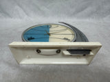 Vintage USSR Desk Watch 50th Anniversary Vostok Space Mission Yuri Gagarin Molnija