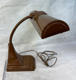 Vintage Art Specialty Chicago Goose Neck Desk Lamp - Works!